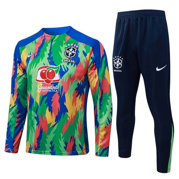 Sudadera De Training Brasil 2026/2027 Verde
